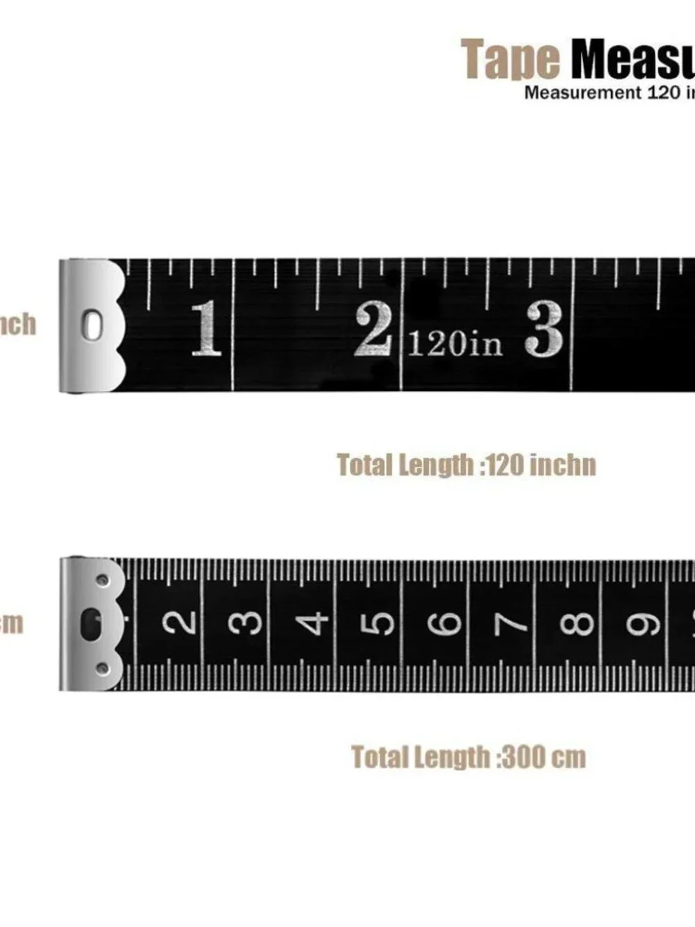 Tape Measure Body Measuring Tape, 120 Inch Soft Fabric Measuring Tape for Sewing
